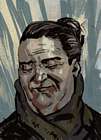 Working Class Woman Portrait Art from Disco Elysium