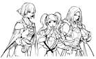 Fiorayne, Paz, and Selva Sketch
