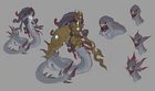 Naga Serpent Art from Ruined King: A League of Legends Story