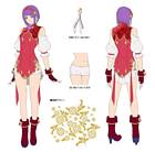 Athena Asamiya Concept Art from The King of Fighters XV