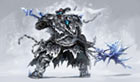 Ruhkia, the Gelid Knight Art from Penny Blood