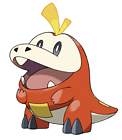 Fuecoco Art from Pok&#xE9;mon Scarlet and Violet