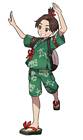 The Teal Mask Male Protagonist