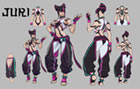 Juri Concept Art from Street Fighter 6