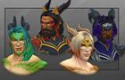 Dracthyr Male Visage Form Head