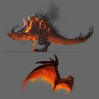 Fire Elemental Protodragon Leader