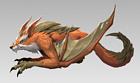 Fox Wyvern Concept Art