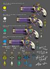 Bayonetta Weapon Concept Art