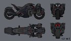 Batcycle Concept Art