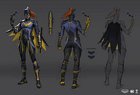 Batgirl Demon Suit Artwork