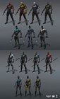 Batman Beyond Suits