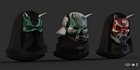 League of Shadows Masks Artwork