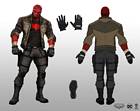 Red Hood Year One Suit Artwork