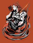 Hwoarang Art by Wolf Marker