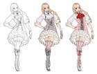 Lili Costume Concept Art by Jasmin Darnell