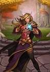 Female Blood Elf Marketing Artwork