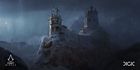 Trailer Alamut Mountain Fortress Concept Art