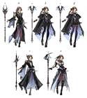 Aerith Bahamut Costume Concept Art