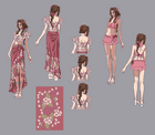 Aerith's Alt Outfit and Swimsuit