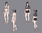 Tifa's Swimsuit and Alt Outfit