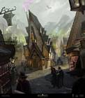 Hogsmeade Concept Artwork