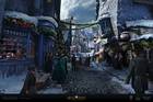 Hogsmeade High Street Christmas Season