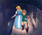 Link and Zelda in Sewer Passageway