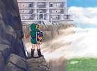 Link at the Tower of Hera