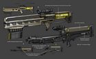 Compressed Air Crossbow Concept Art