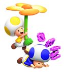 Yellow and Blue Toads