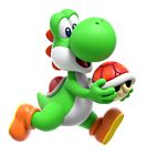 Yoshi and Red Shell