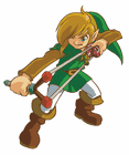 Link and Slingshot