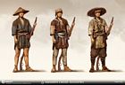 Ashigaru Civilian Rifleman Concept Art