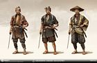 Ashigaru Civilian Swordsman Concept Art