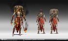 Naoe Kaen Armor Concept Art