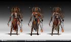 Naoe Kaen Armor Concept Artwork