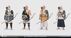 Warrior Monk (Bow) Concept Art