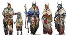 Kunafa Villagers Concept Art