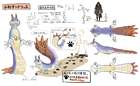 Tracktail Lizard Concept Art