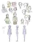 Gina Lestrade Early Sketches