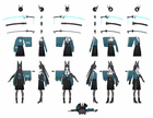 Hoshimi Miyabi Character Model