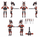 Nekomiya Mana Character Model