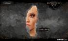 Lune Face Tattoo