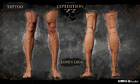 Lune Legs Tattoo