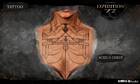 Sciel Chest Tattoo