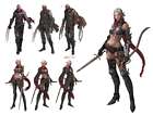 Female Dark Elf Concept Art