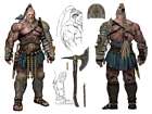Male Warrior Concept Art