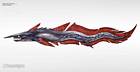 Enemy Fish 2D Section