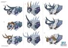 Ice King Horn Variants