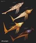 Sandfish Rideable Variant Sketches